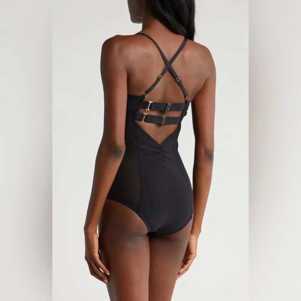 Revolve x We Are HAH Under The Wire Black Bodysuit - Picture 11 of 11